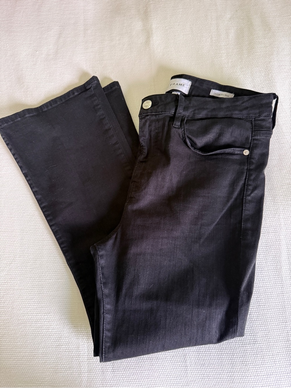 FRAME Le Crop Mini Boot Jeans, sz 31